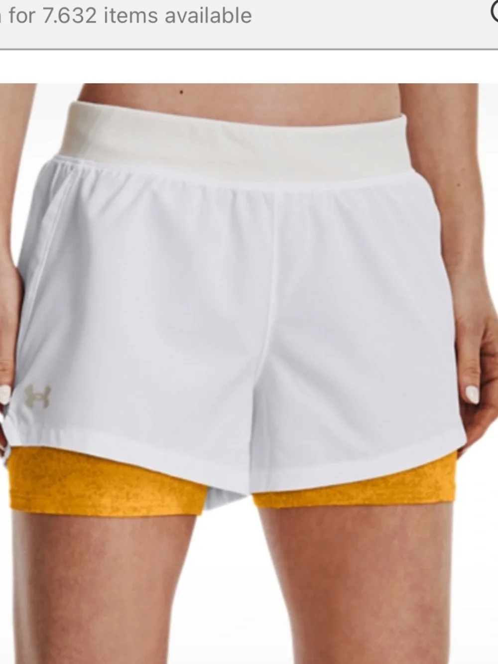 Under Armour 2-in-1 Tennis/Athletic Shorts, M, NWT!